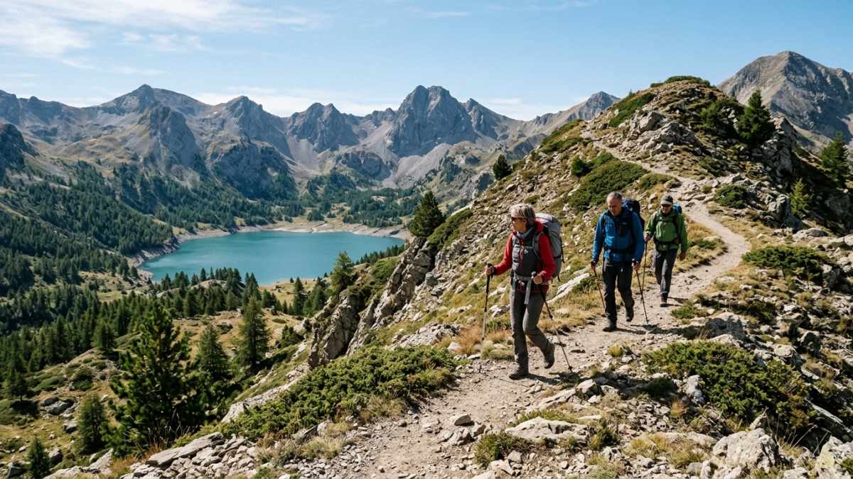randonnée au lac d'Allos dans le Haut-Verdon