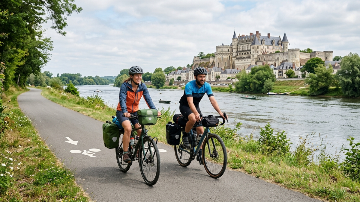 Véloroute de la Loire pour un séjour de tourisme vert en France